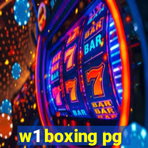 w1 boxing pg